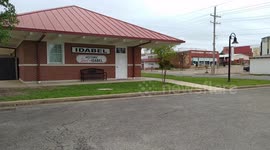 Idabel Oklahoma sign in McCurtain County Oklahoma where a Sheriff and others were recorded being racists and talking of assassination plots.