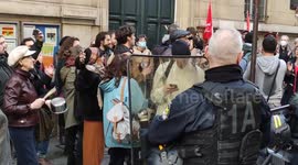 French bang pots and pans in another protest over Macron's pension reforms