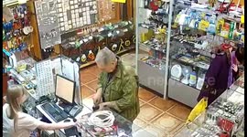 Elderly woman goes on axe-wielding rampage at Rzhev store, causes extensive damage