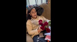 Woman plays 'Deal or No Deal' with mom to reveal her surprise trip destination