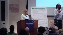 Senate Majority Leader Chuck Schumer Kicks off Sign-4-ERA in New York, USA