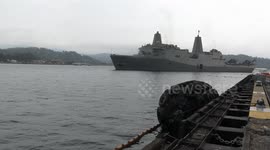 US And Filipino Navy Forces Come Together For Balikatan 23 Exercise in Subic Bay, Philippines