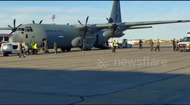 Tunisian citizens evacuated from Sudan arrive in Tunis, Tunisia