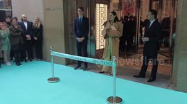 Tiffany & Co Landmark Ribbon Cutting In NY, USA