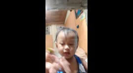 Baby when he lick the calamansi, HAHAHAHAHA. cuteeee. #sillyface #cutebaby