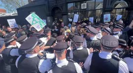 Anti-fascists, LGBT+ activists support drag queen storytelling event at Turning Point's Honor Oak pub