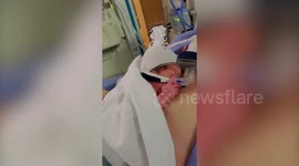 Single mum to premature twins after conceiving with sperm from Facebook stranger