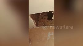 Family forced to live in a hotel after their housing association blamed a leak on CATS