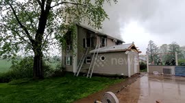 20230429 Live Burn Firefighter training, White Deer Townshio, Pennsylvania