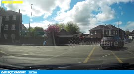 Police attend incident in Wordsley with car blocking main road diverting traffic on to other side of road