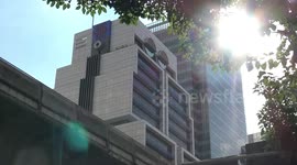 Bangkok's iconic 'Robot Building' undergoes renovations amid opposition from cultural groups