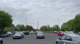 Two schoolchildren injured with gunshot wounds after shooting near a play area