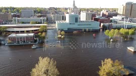 Mississippi River Flooding in Iowa