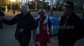 Royal Family superfans give their account after controlled explosion outside Buckingham Palace