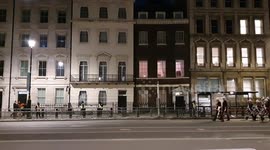 British soldiers fill the streets of Westminster as part of the full military rehearsals ahead of the King's coronation.