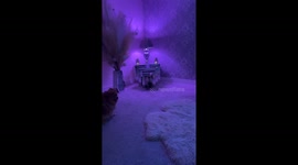 Adorable dog gets stuck under table chasing treat in hilarious video!