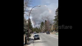 Canada: Prescribed Burn Gets Out Of Control Near Banff, Alberta