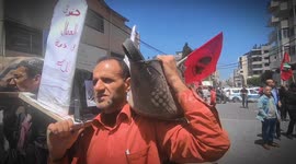 Workers Protest For Their Rights - Gaza