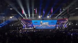 Anies Baswedan Gains Support for Presidential Bid in 2024 at Indoor Tennis Stadium in Jakarta, Indonesia