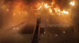 Russian missile strike hits warehouse near Odessa killing security guard