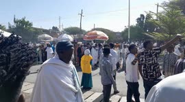 Religious and Traditional Timiket Celebration in Ethiopia.