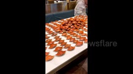 Group devours hundreds of crabs and dozens of bowls of dessert in four-hour buffet