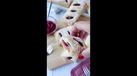 Puff up your list of 'weekend delights' with this cherry-licious recipe