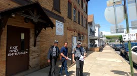 Arraignment Perp walk Pennsylvania State Police Stand - off suspect, Kulpmont, Pennsylvania