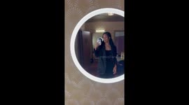 Bathroom Selfie Interrupted By Background Incident