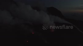 Mount Stromboli volcano spews toxic fumes after erupting in Italy