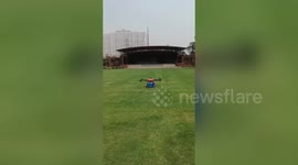 In a first, drone used to carry blood bag in northern India
