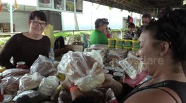 The MST hosts the 4th National Agrarian Reform Fair in Sao Paulo, Brazil