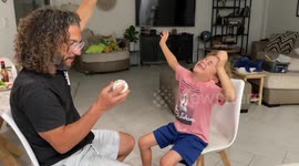 DON'T MISS this family's baseball-themed wobbly tooth extraction