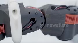 Robotic Serpent Probe Unveiled for Alien Life Exploration at NASA's Jet Propulsion Laboratory in La Canada Flintridge, CA, USA