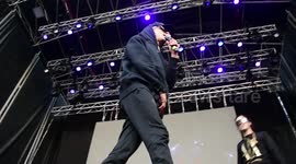 Show de Soto ASA en las fiestas de San Isidro en matadero en Madrid, España en el escenario primavera sound