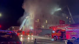 Six dead after fire rips through hostel in New Zealand's Wellington