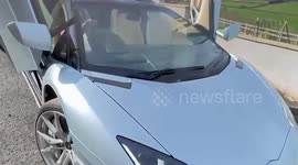 Entrepreneur who can't write buys £300K Lamborghini and tells young people 'anything is possible'