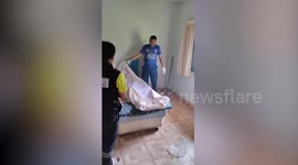 Loyal pet dogs keep watch over Swedish pensioner who died in village in Thailand