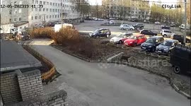 Patient takes ambulance for joyride, crashing into several vehicles in Russia