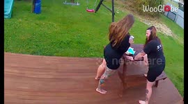 Best friends vibing together get a laughing fit from their hilarious banter