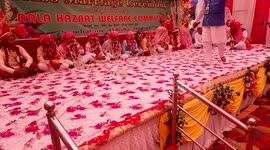 Mass marriages of various communities were organized by the Ala Hazrat Kalyan Committee run by the Sambalpur Muslim community.