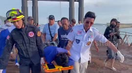 Captain was 'high on meth' when he crashed speedboat injuring 37 tourists in Thailand