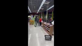 Heated and bizarre confrontation in Baltimore supermarket with crazy twist