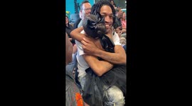 Father released from prison and surprises his daughter at her pre-K graduation at rose Bank elementary school in Nashville Tennessee