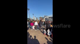 People Celebrate Modi's Arrival in The Streets of Sydney, Australia