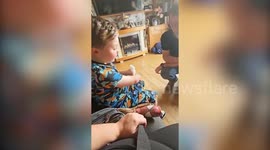 Britain's 'kindest plumber' pays £13k for a new bionic arm for a young lad born without a right arm