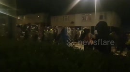 Ely Riots, Cardiff – 22nd May 2023 - Police Charge Towards Crowd