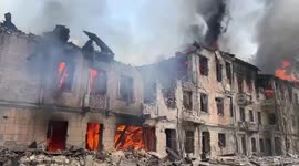 One dead and 15 injured, including two children, after deadly Russian attack in Dnipro