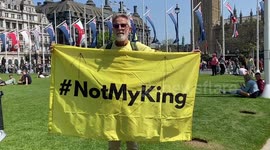 Rally in Parliament Square against anti-protest laws