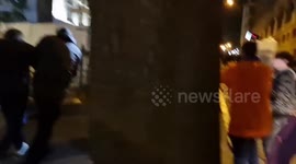 Police Disperse the Protest in Tbilisi, Georgia